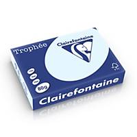 Clairefontaine Trophée 1971 coloured paper A4 80g blue - pack of 500 sheets