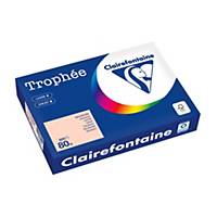 Clairefontaine Trophée 1769 coloured paper A4 80g pink - pack of 500 sheets