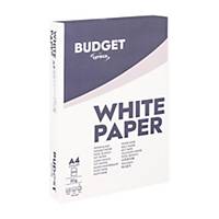 Lyreco Budget wit papier A4 80g - 1 doos = 5 pakken van 500 vellen