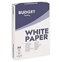 Kancelársky papier Lyreco Budget, A4, 80 g/m², biely, 5 x 500 listov