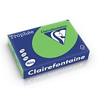 Clairefontaine Trophée 1025 gekleurd A4 papier, 160 g, grasgroen, per 250 vel
