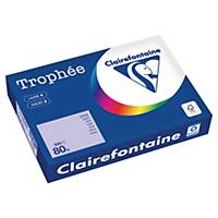Papier couleur A4 Clairefontaine Trophée - 80 g - lilas - 500 feuilles