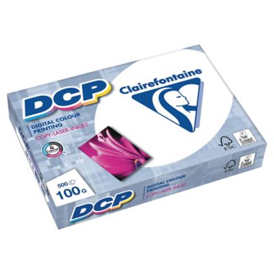 Dcp Clairefontaine Papier 100 G M Weiss 500 Blatt Packung