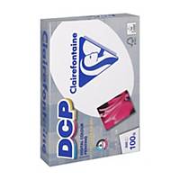 Clairefontaine DCP white A4 paper, 100 gsm, 170 CIE, per ream of 500 sheets