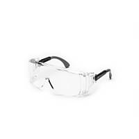 Occhiali protettivi UNIVET 519 Clear 2, vetri chiari, nero/trasparente