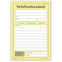 TELEPHONE MESSAGE PAD A6 100SHT YLLW