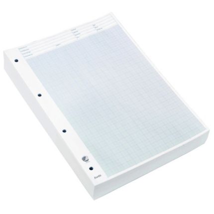 Anvendt Nuværende Allergi Millimeterpapir Bantex, A4, blåt print, 60 g, pakke a 500 ark