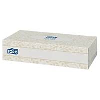 Tork Premium 140280 papírzsebkendő dobozban, fehér, 100 darab/csomag, 2 rétegű