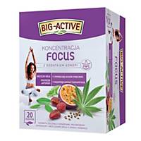 Herbata funkcjonalna BIG-ACTIVE Focus Koncentracja, 20 kopert