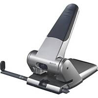 LEITZ 5180 2-HOLE HEAVY DUTY PAPER PUNCH SILVER - UP TO 65 SHEETS