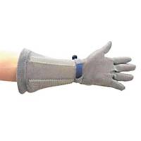 Rękawice kolczugowe z mankietem PORTWEST AC10, rozmiar S
