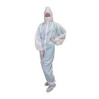 MEDCON DISPOSABLE COVERALL 35G WH