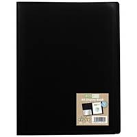 Eco-Eco Flexi Cover Display Book PP A4 40 Pocket Black