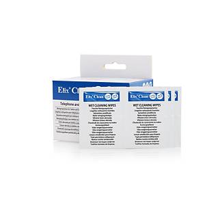 Présentoir lingettes nettoyantes pour protections et appareils auditifs 250  Lingettes (carton de 6)