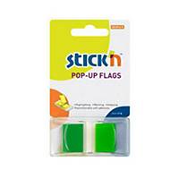 Pop-up Film Index Flags 45x25mm 50 Sheets/Pack Green