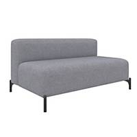 FourPeople 2 Seater Low Back Sofa Grey - Delivery And Install Included
