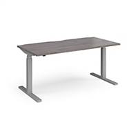 Elev8 Touch Sit-Stand Desk 1600Mm in Grey Oak - Delivery Only - Excludes NI