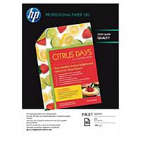 Papier pr imp. jt d encre HP Professional C6818A A4, 180g/m2, bril., 50feuil.