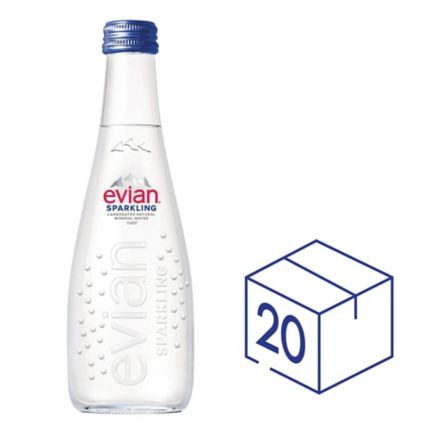 Evian Sparkling Water 330ml