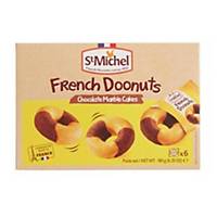 St Michel French Doonuts Chocolate Marble Cake - Pack of 6