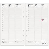 Kalender Mayland 2750 00, uge, 2024, 9,5 x 16,8 cm, refill