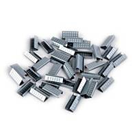 Steel clips for strap tapes, max. 16 mm, 1600 pieces