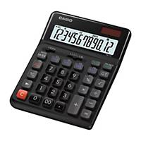 Casio JE-12E Ergonomic Desktop Calculator 12-Digit Black