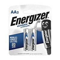 Energizer 勁量 鋰電池 L91 AA - 2粒裝