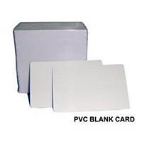 PVC Blank Card - Pack of 100