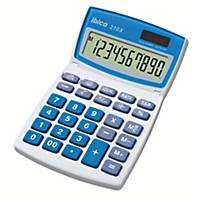 Ibico 210X rekenmachine met kantelbaar display, wit, 10 cijfers