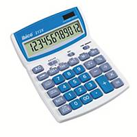 Ibico 212X desktop calculator with tilting display, white, 12 digits
