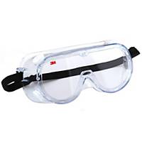 3M™ Safety Goggles 1621AF, Polycarbonate Lens for Splash