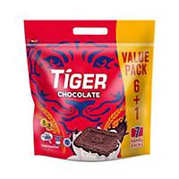 Tiger Chocolate 58.8g - Pack of 7