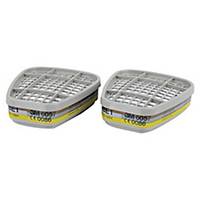 3M™ Gas and Vapour Filters 6057, ABE1 - Pack of 2