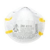 3M™ Particulate Respirator 8210, N95 - Box of 20