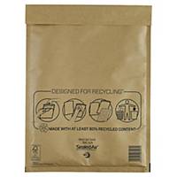 Mail Lite Bubble Lined Gold Postal Bags G4 240X330mm Box of 50