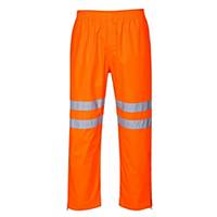 Pantalon imperméable haute visibilité Portwest RT61, classe 2, orange, taille S