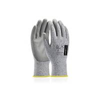 Ardon® Julius Cut Protection Gloves, Size 7, Grey, 12 Pairs