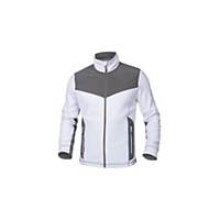 Ardon® Softfleece Combo Fleece Jacket, Size 2XL, White