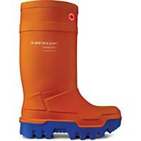 Working boots Dunlop FieldPRO Thermo+, S5/CI/CR/SRC, Purofort®, size 40, orange