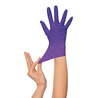 BX100 RUBBER G. TOUCH NIT GLOVE 9 PURPLE