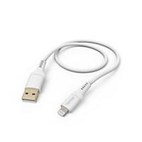 USB-Kabel Hama 201568, USB-A/Lightning, 1,5m, weiß