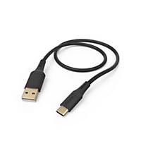 USB-Kabel Hama 201570, USB-A/USB-C, 1,5m, schwarz
