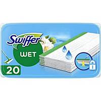 Swiffer floor cleaner, wet refills, 20 pieces