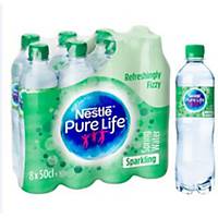 BX8 Nestle Pure Life Sparkling Spring Water - 500ml