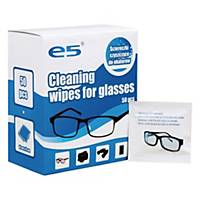 Renseservietter, E5 til briller og mobiler