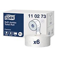 Papier toaletowy TORK Premium Jumbo, 6 rolek