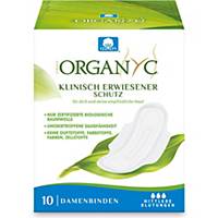 Damenbinden Organyc moderate flow, Bio Baumwolle, Pack à 10 Stück