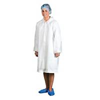 Portwest® D118 Disposable Cloak, Size XL, White, 200 Pieces