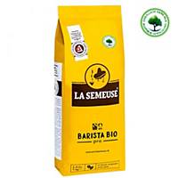 LA SEMEUSE café en grains BARISTA BIO PRO, paquet de 1 kg